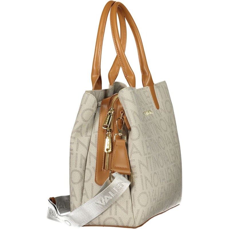 Mario Valentino Beige Polyurethane Women's Handbag