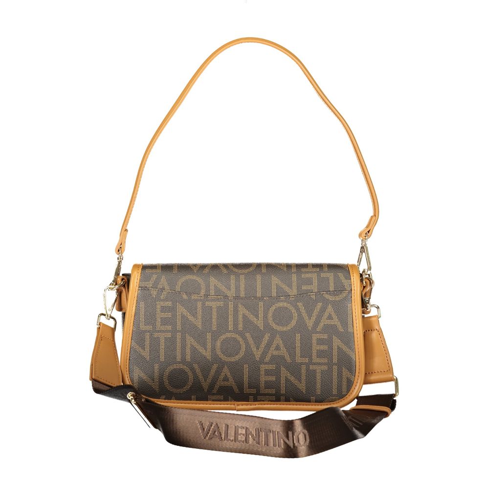 Mario Valentino Brown Polyurethane Donna Bag - Trendy Handbag