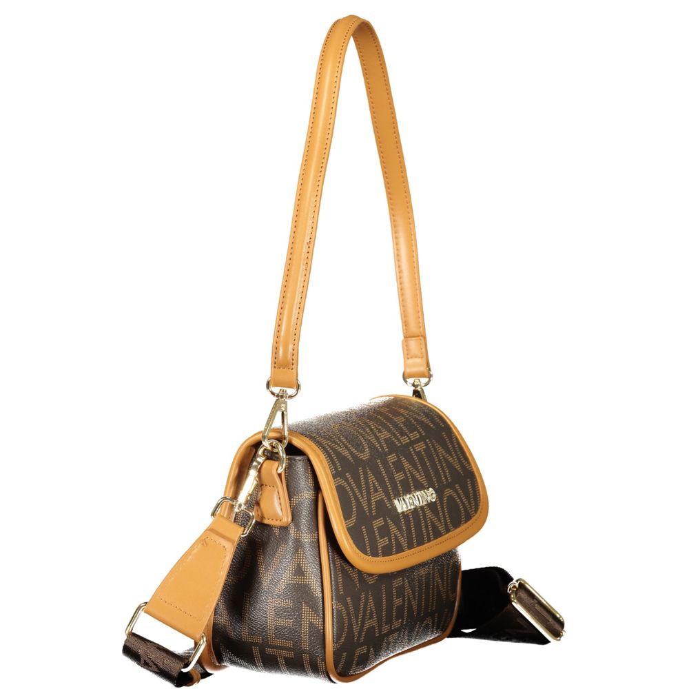 Mario Valentino Brown Polyurethane Donna Bag - Trendy Handbag