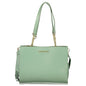 Mario Valentino Verde Poliuretano Women's Bag with Compartments and Pockets