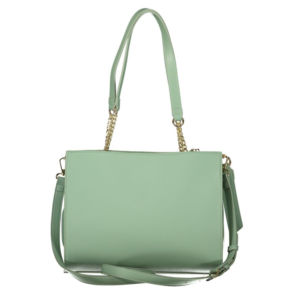 Mario Valentino Verde Poliuretano Women's Bag avec Compartiments