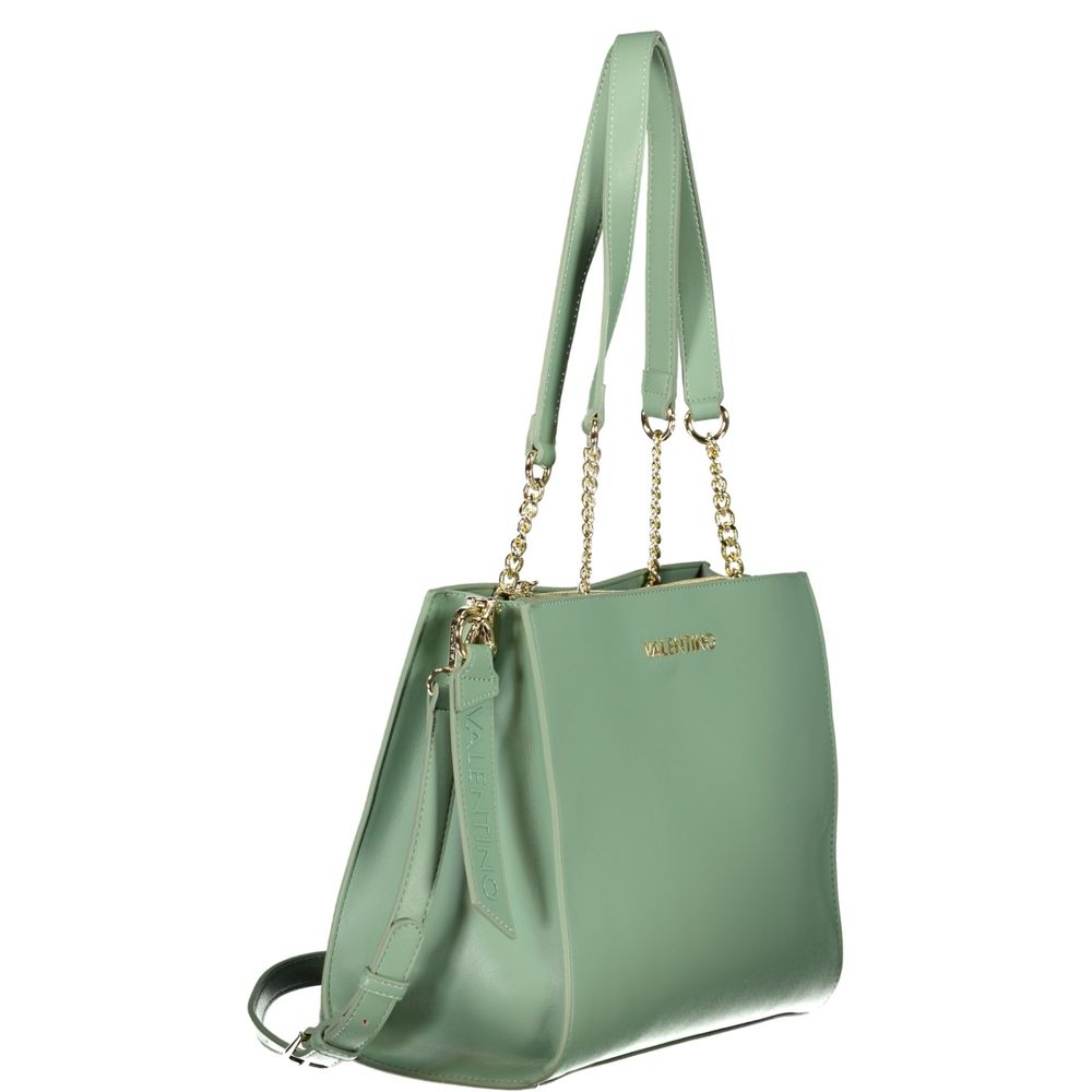 Mario Valentino Verde Poliuretano Women's Bag avec Compartiments