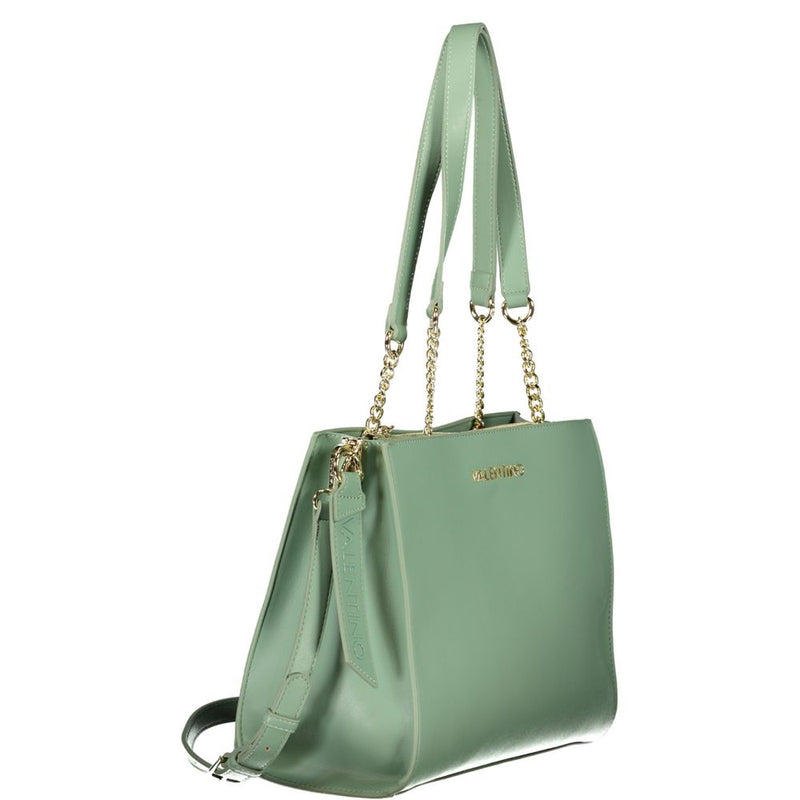 Mario Valentino Verde Poliuretano Women's Bag avec Compartiments