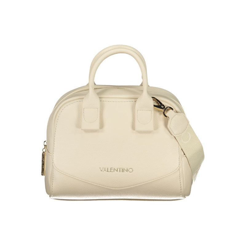 Mario Valentino Beige Polyurethane Women's Handbag