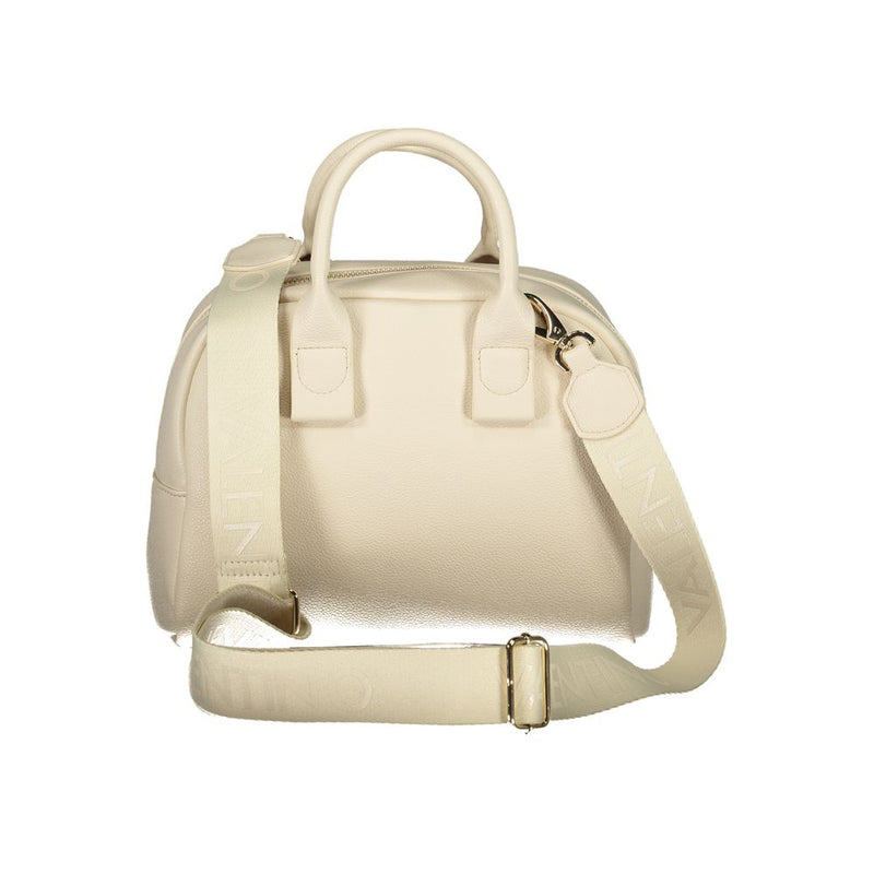 Mario Valentino Beige Polyurethane Women's Handbag