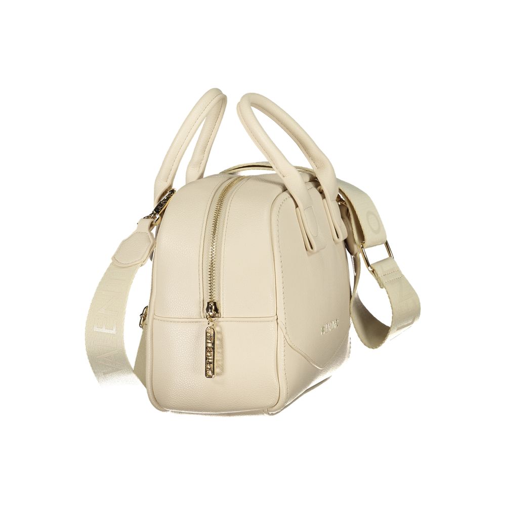 Mario Valentino Beige Polyurethane Women's Handbag