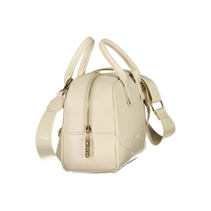 Mario Valentino Beige Polyurethane Women's Handbag