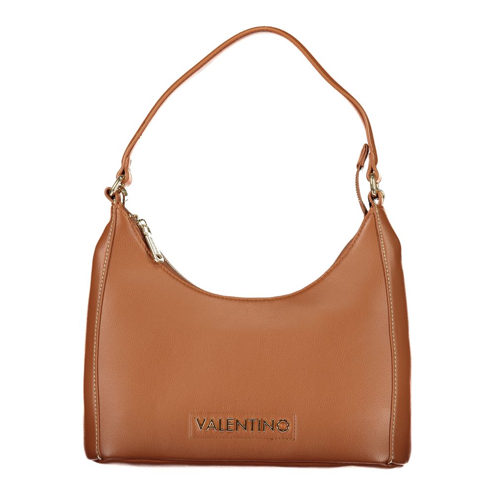 Mario Valentino Brown Polyurethane Women's Handbag