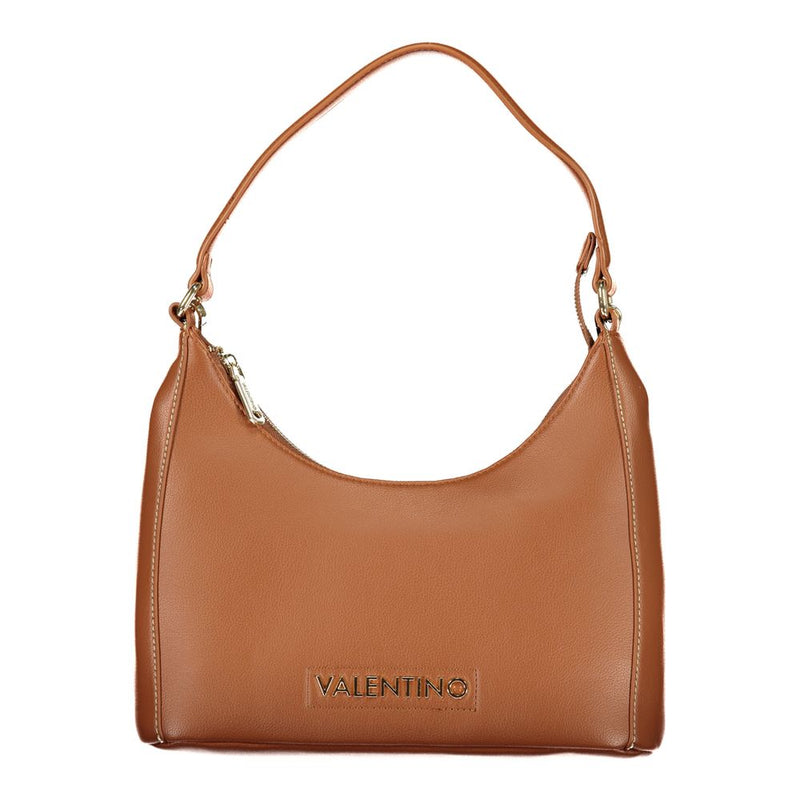 Mario Valentino Brown Polyurethane Women's Handbag
