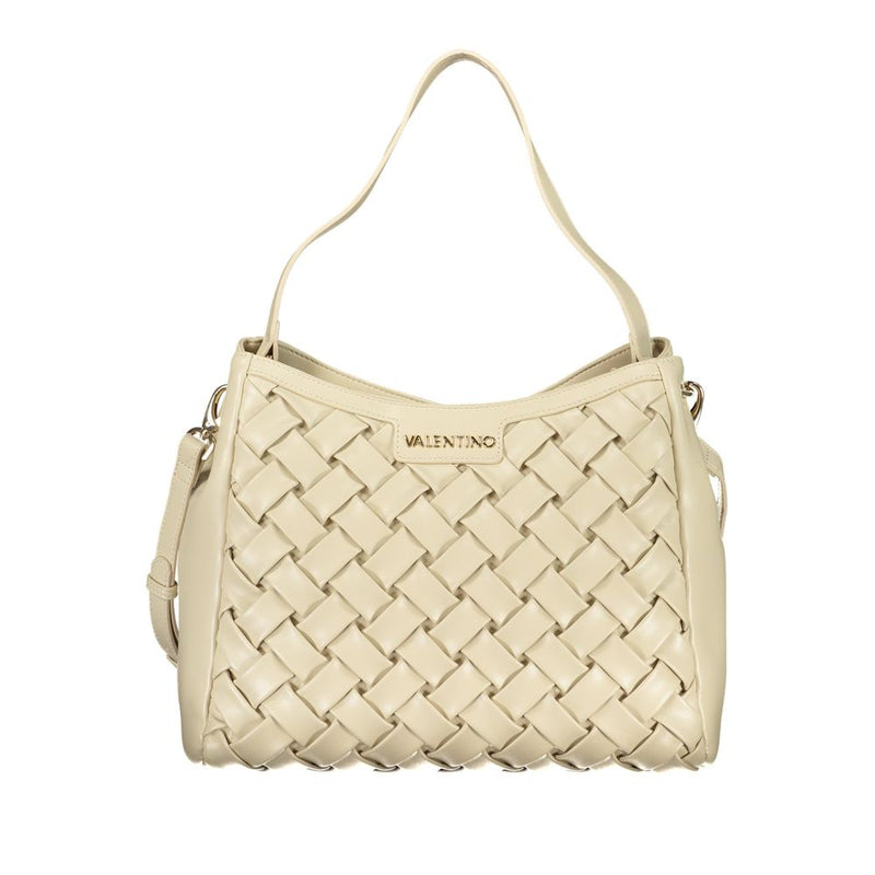 Mario Valentino Beige Polyurethane Women's Handbag