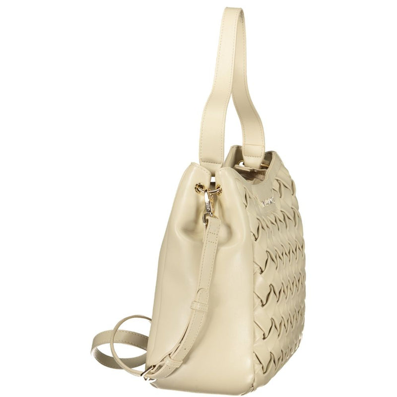 Mario Valentino Beige Polyurethane Women's Handbag
