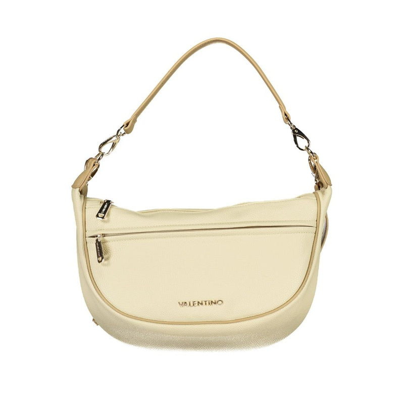 Mario Valentino Beige Polyurethane Women's Handbag