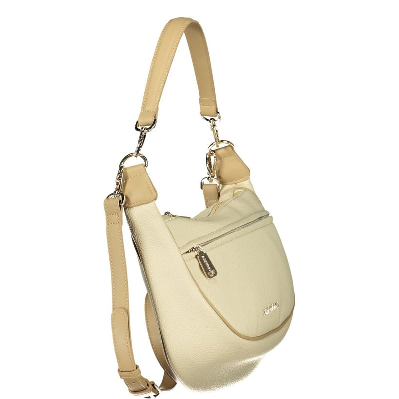 Mario Valentino Beige Polyurethane Women's Handbag
