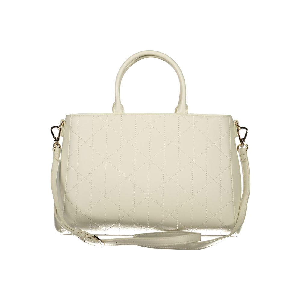 Mario Valentino White Polyurethane Women's Handbag