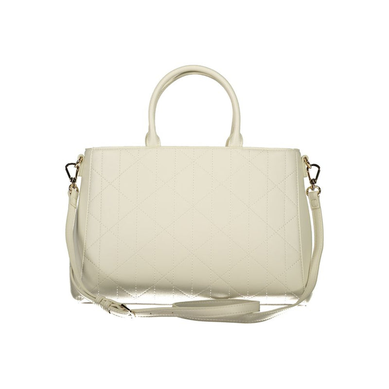 Mario Valentino White Polyurethane Women's Handbag