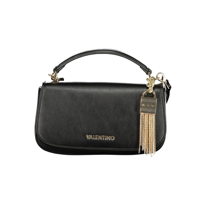 Mario Valentino Black Polyurethane Women's Handbag