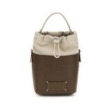 Maison Margiela Brown Calf Leather Bos Taurus Bucket Bag