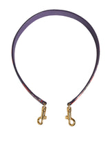 Dolce & Gabbana Multicolor Floral Leather Shoulder Strap