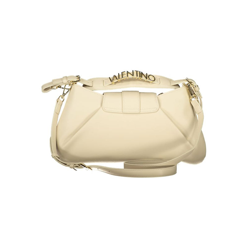 Mario Valentino Beige Polyurethane Women's Handbag