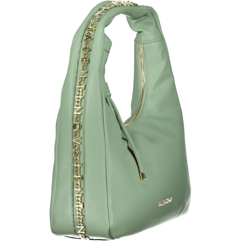 Mario Valentino Verde Polyurethane Women's Shoulder Bag