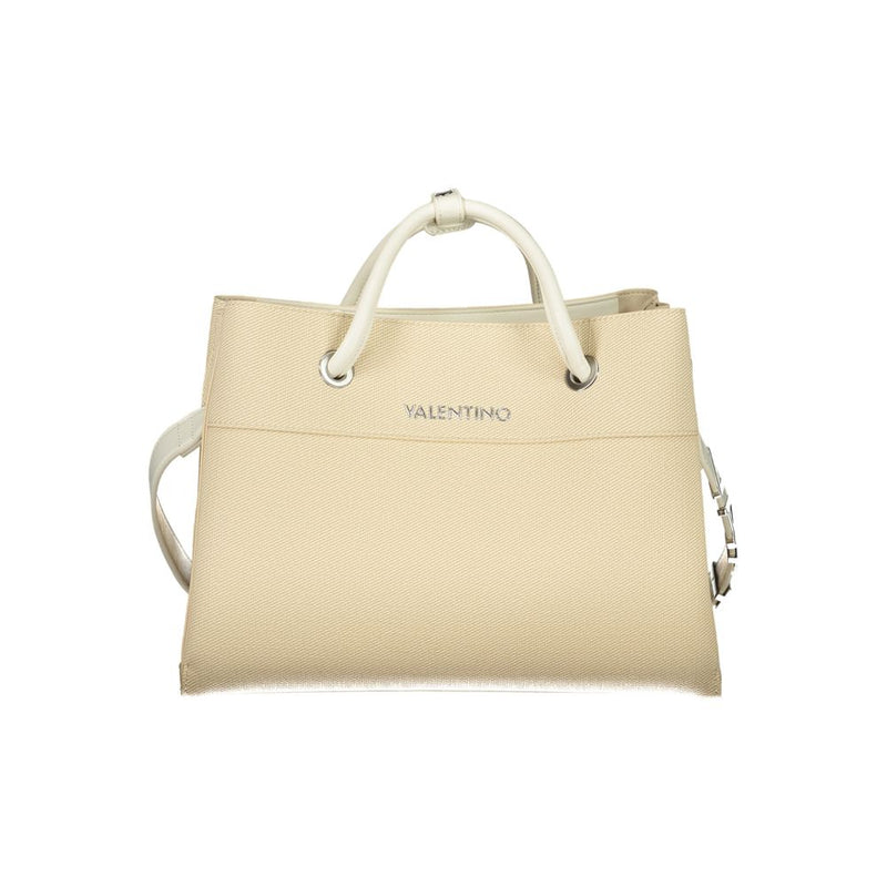 Mario Valentino Beige Polyurethane Women's Handbag