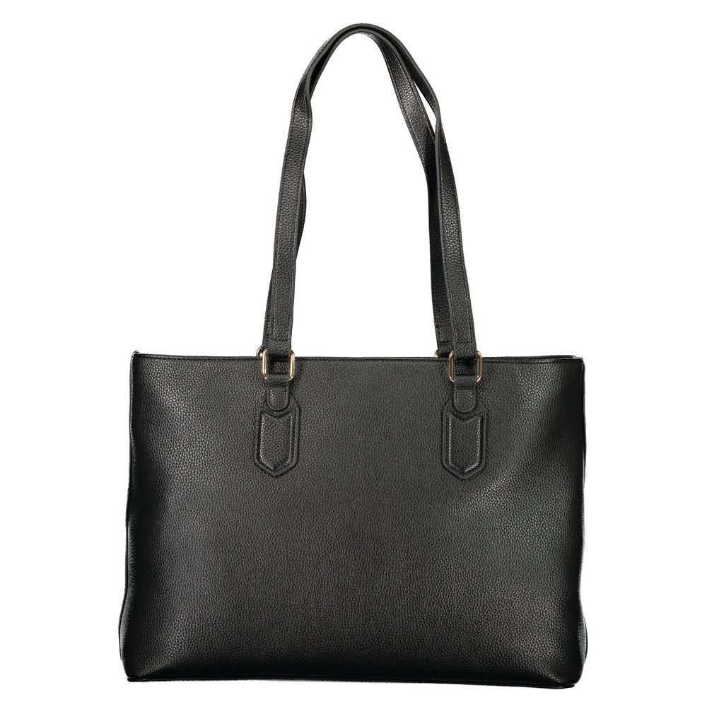 Sac à main en polyuréthane noir Mario Valentino
