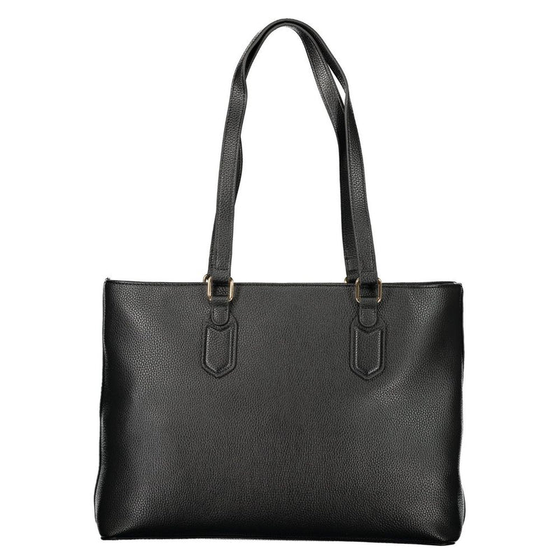 Sac à main en polyuréthane noir Mario Valentino