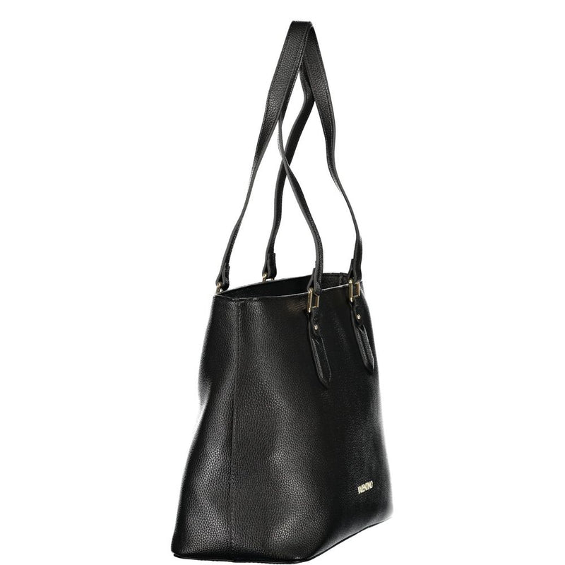 Sac à main en polyuréthane noir Mario Valentino