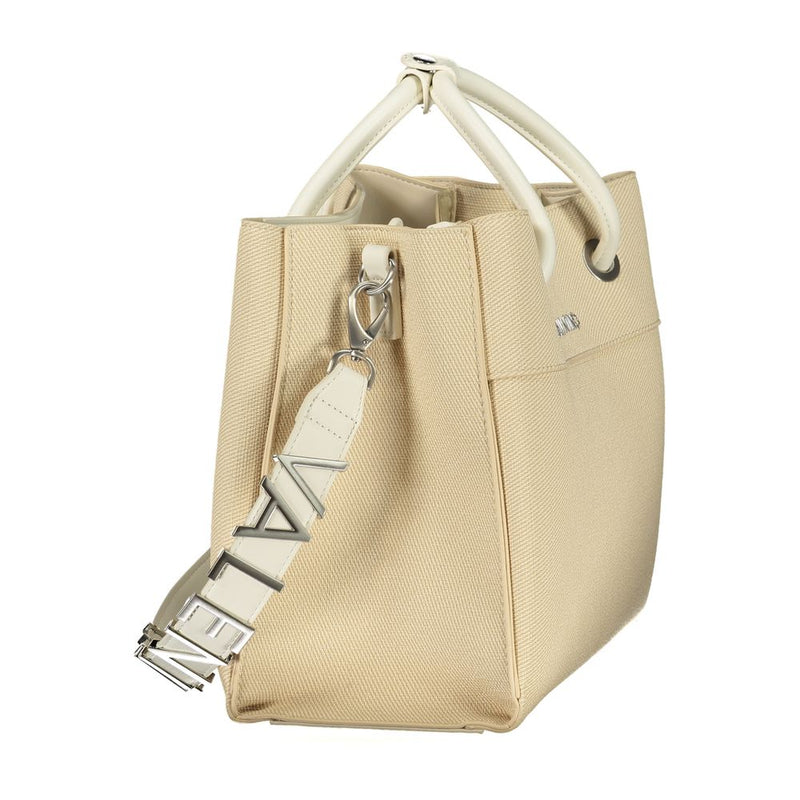 Mario Valentino Beige Polyurethane Women's Handbag