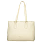 Mario Valentino Beige Polyethylene Handbag
