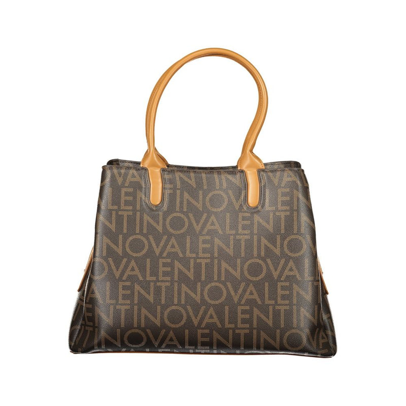 Mario Valentino Brown Polyurethane Women's Bag