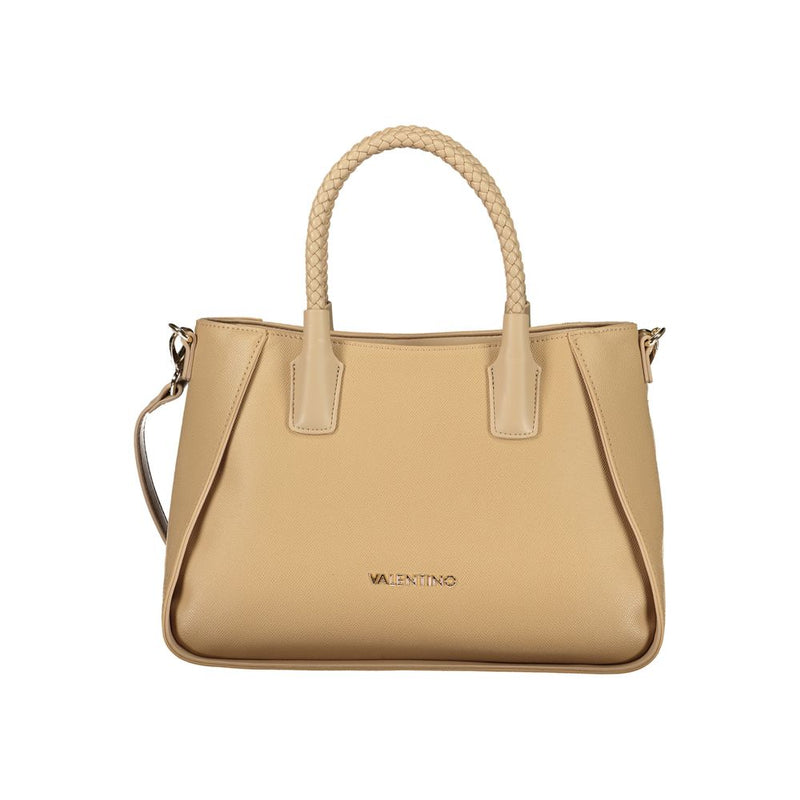 Mario Valentino Beige Polyurethane Women's Handbag