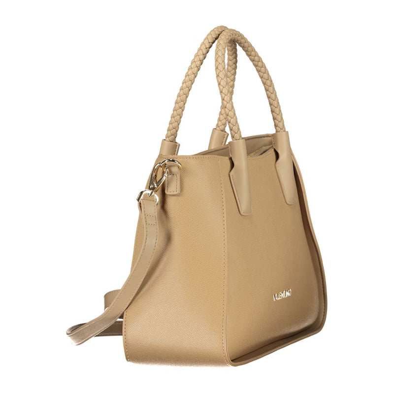 Mario Valentino Beige Polyurethane Women's Handbag