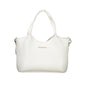 Mario Valentino White Polyethylene Handbag