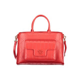 Mario Valentino Rosso Polyurethane Handbag for Women