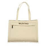 Mario Valentino Beige Polyurethane Women's Handbag