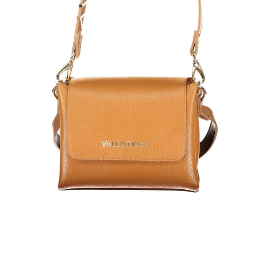 Mario Valentino Brown Polyurethane Women's Handbag