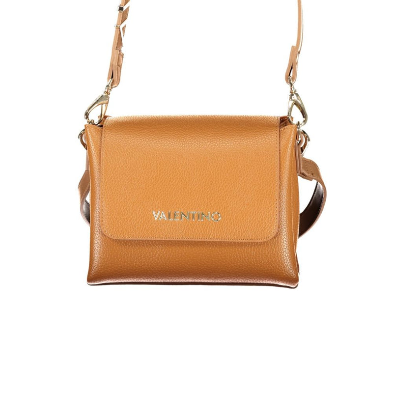 Mario Valentino Brown Polyurethane Women's Handbag