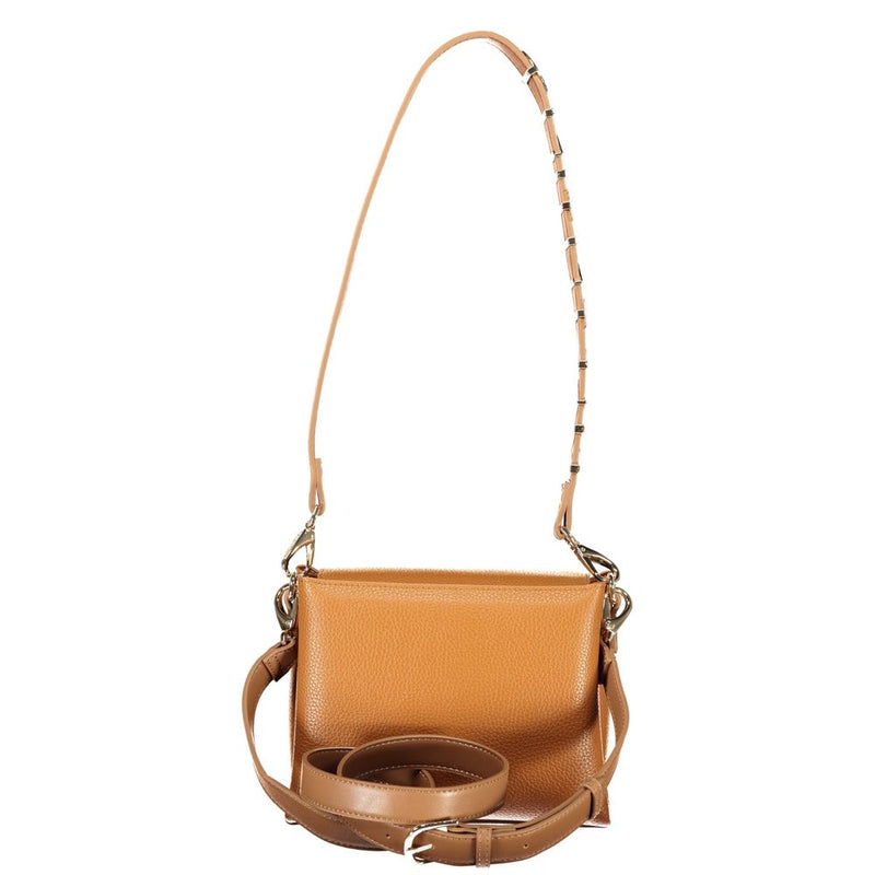 Mario Valentino Brown Polyurethane Women's Handbag