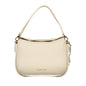 Mario Valentino Beige Polyurethane Women's Bag with Removable Shoulder Strap