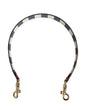 Dolce & Gabbana Multicolor Leather Striped Bag Accessory Shoulder Strap