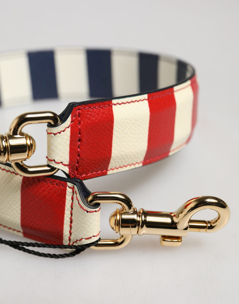 Dolce & Gabbana Multicolor Leather Shoulder Strap Accessory