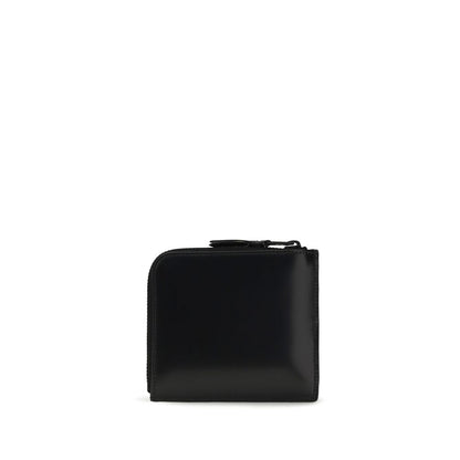 Comme Des Garçons Portefeuille Bos Taurus en cuir de veau noir