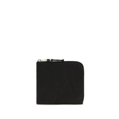 Comme Des Garçons Portefeuille Bos Taurus en cuir de veau noir
