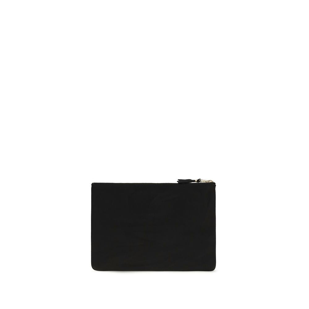 Comme Des Garçons Portefeuille Bos Taurus en cuir de veau noir