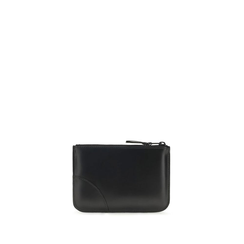 Comme Des Garçons Portefeuille Bos Taurus en cuir de veau noir