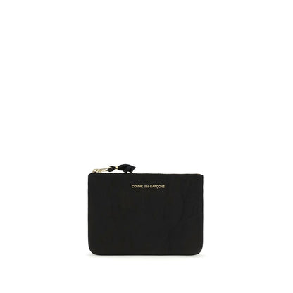 Comme Des Garçons Portefeuille Bos Taurus en cuir de veau noir
