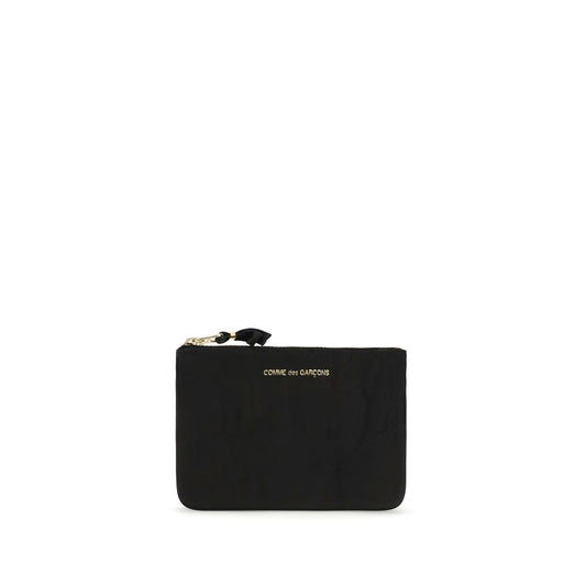 Comme Des Garçons Portefeuille Bos Taurus en cuir de veau noir