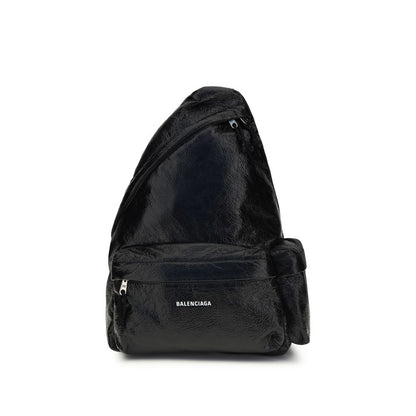 Balenciaga Zwarte Nylon Rugzak