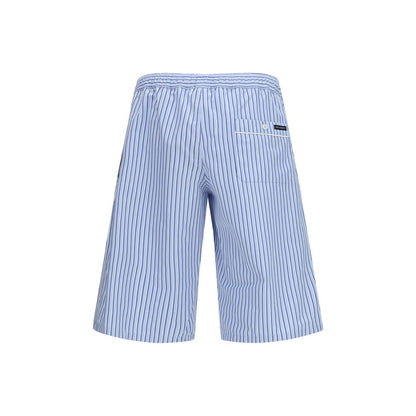 Dolce & Gabbana veelkleurige katoenen Bermuda-shorts